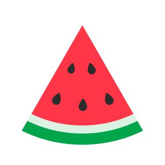 triangular slice of watermelon with seeds